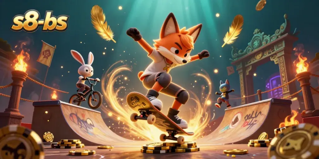 Engage with s8-bs through dynamic gambling adventures featuring vibrant casino symbols.