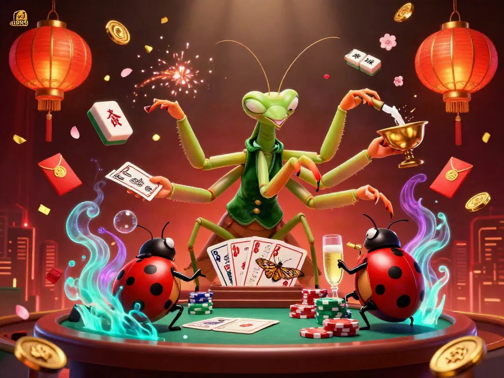 Join the fun at u888 with a vibrant illustration of an animated casino scene, featuring lively characters and festive elements.