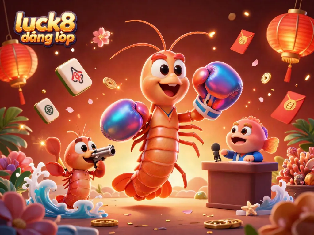 Immerse yourself in the thrilling world of luck8 đăng nhập with vibrant characters and dynamic gambling elements.