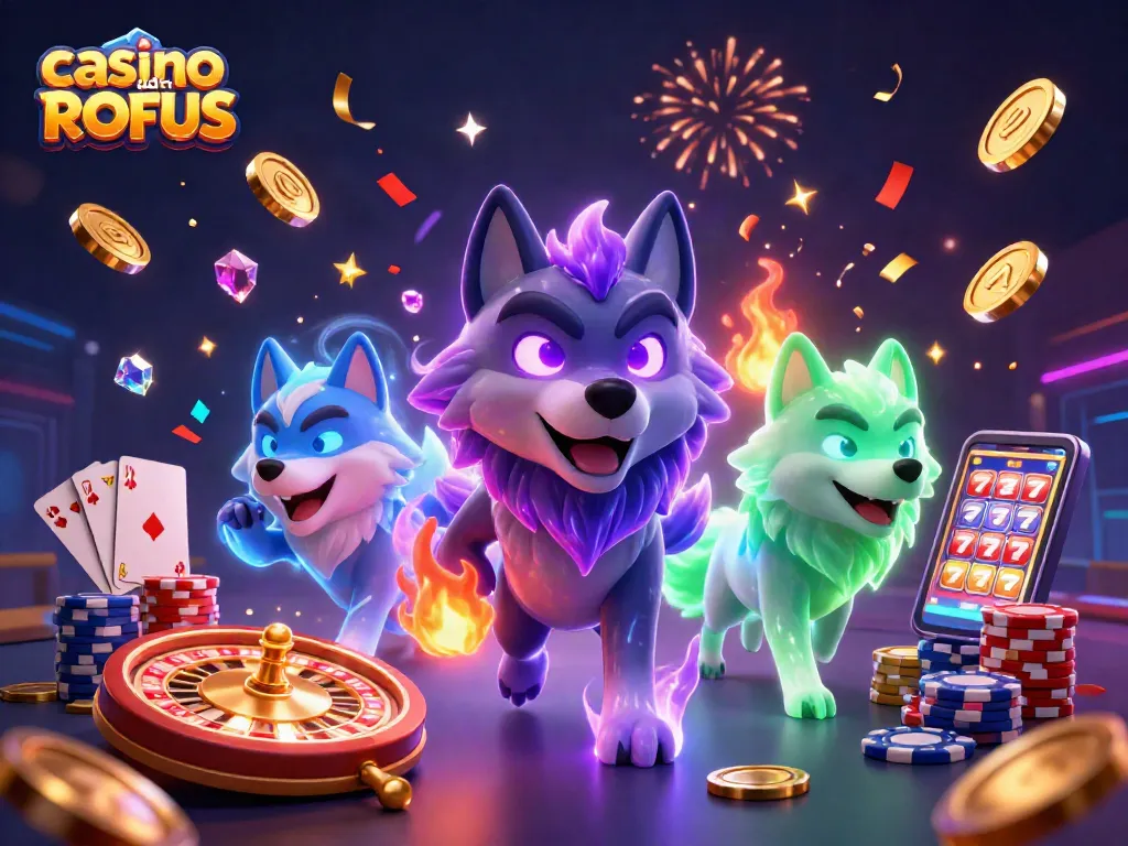 Experience thrilling gameplay at casino uden ROFUS with captivating character dynamics and vibrant casino elements