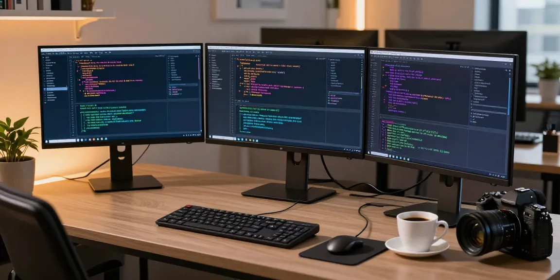 Meilleur IPTV et technologie moderne sur un espace de travail collaboratif, mettant en avant le développement logiciel et l'architecture cloud.
