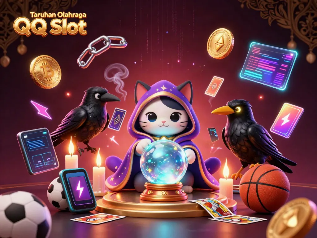 Engage with Taruhan Olahraga QQ Slot amidst dynamic sports betting elements and mystic characters.